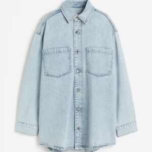 H&M Light Blue Button Down Shirt